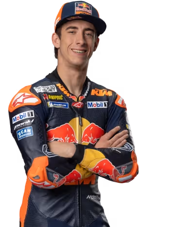 Pedro Acosta's racing helmet