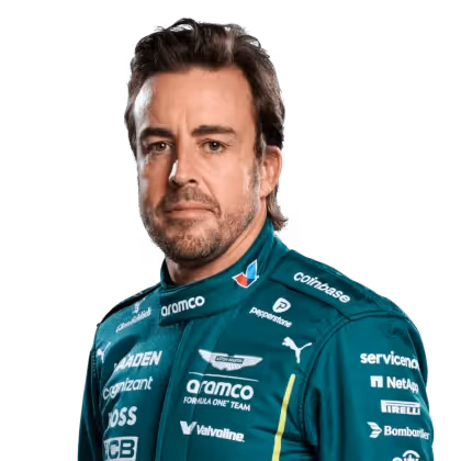 Fernando Alonso's racing helmet