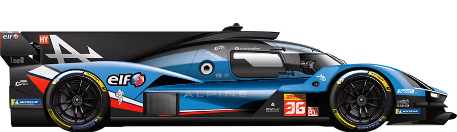 Alpine Endurance Team #36 car