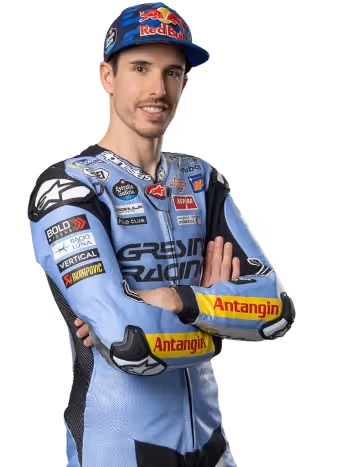 Álex Márquez's racing helmet
