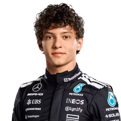 Kimi Antonelli's racing helmet