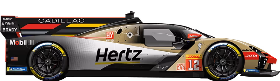 Cadillac Hertz Team JOTA #12 car