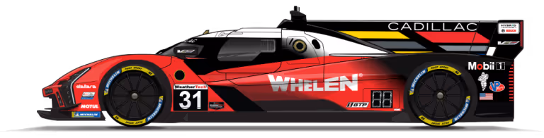 Cadillac Whelen #31 car