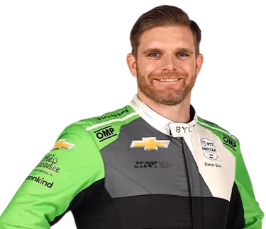 Conor Daly's racing helmet