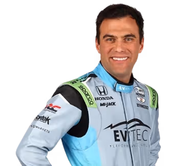 Devlin DeFrancesco's racing helmet