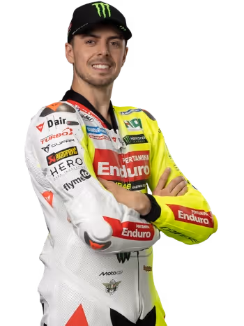 Fabio Di Giannantonio's racing helmet