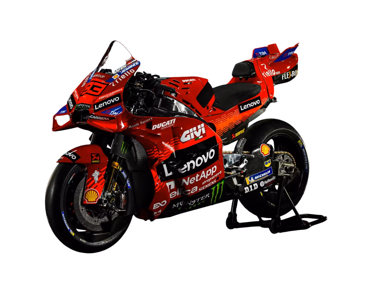 Ducati Lenovo Team car