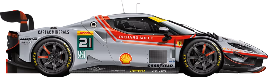 Vista AF Corse #21 car