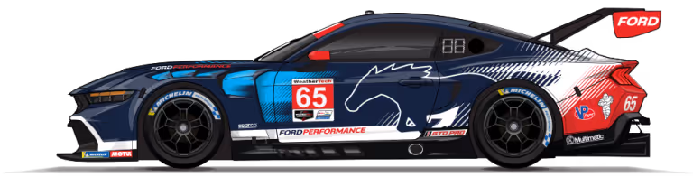 Ford Multimatic Motorsports #65 car