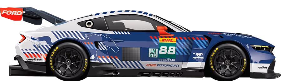 Proton Competition #88 car