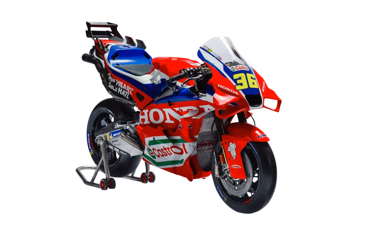 Honda HRC Castrol car