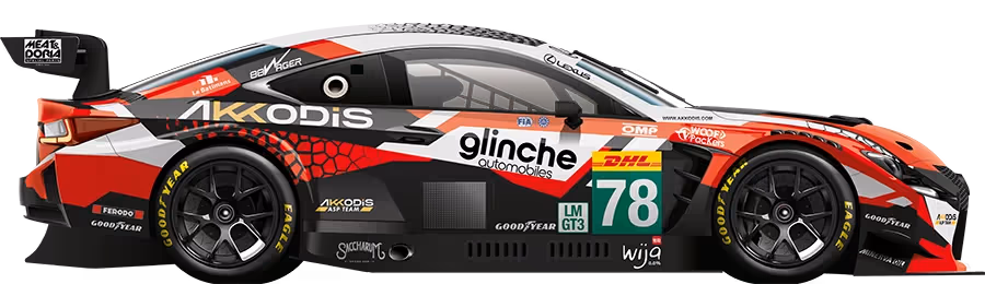 Akkodis ASP Team #78 car