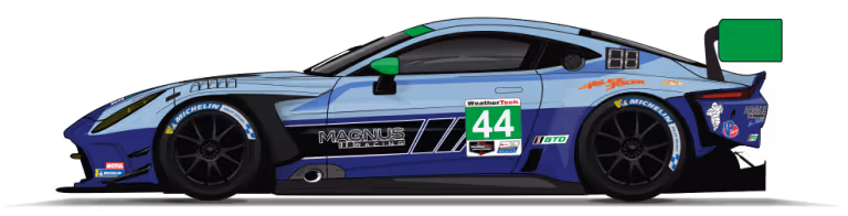 Magnus Racing #44 car