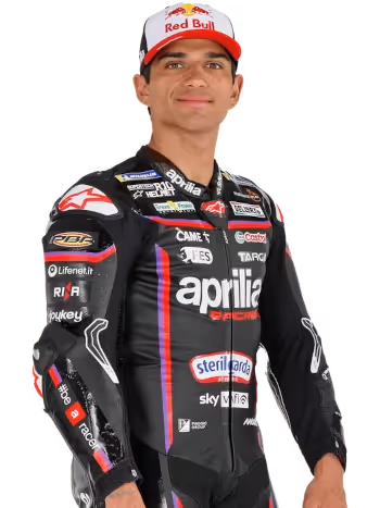 Jorge Martín's racing helmet