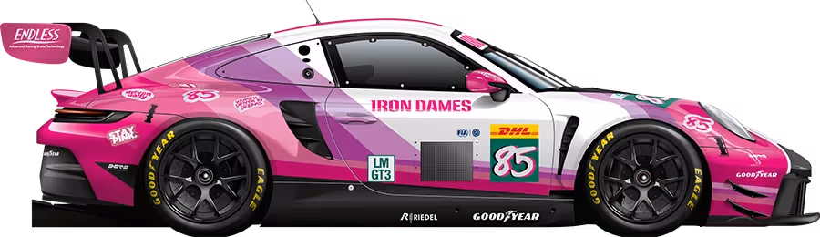 Iron Dames #85 car