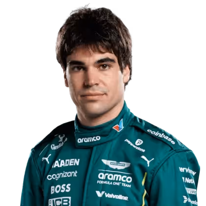 Lance Stroll's racing helmet