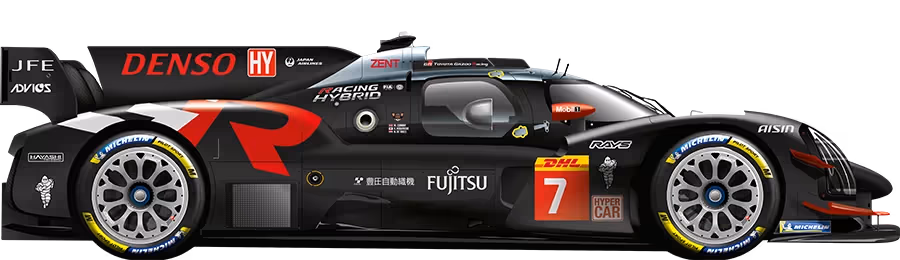 Toyota Gazoo Racing #7 car