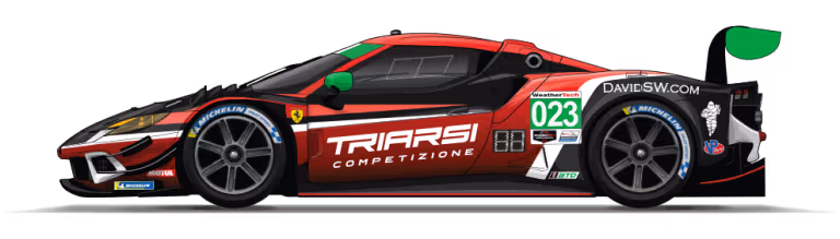 Triarsi Competizione #023 car
