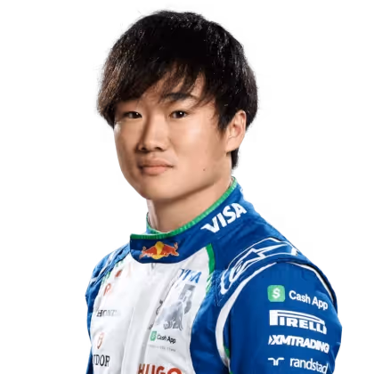 Yuki Tsunoda's racing helmet