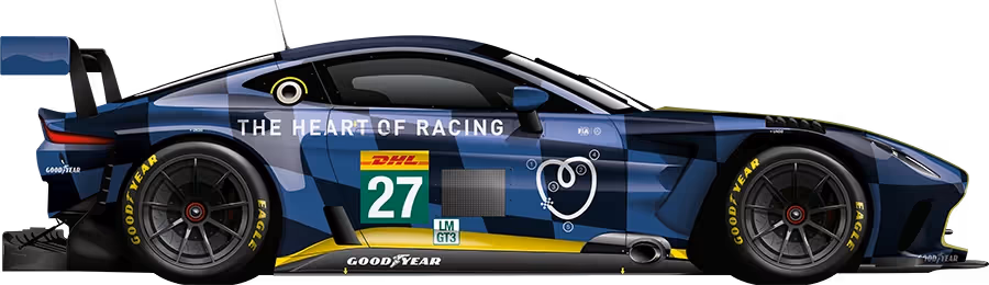 Heart of Racing Team #27 car