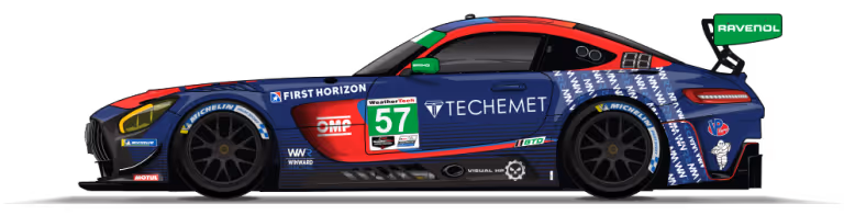 Winward Racing #57 car